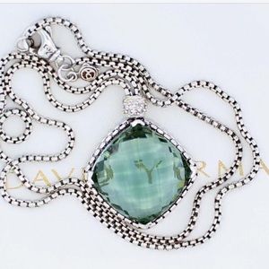 David Yurman “Cushion On Point” Necklace. Retired